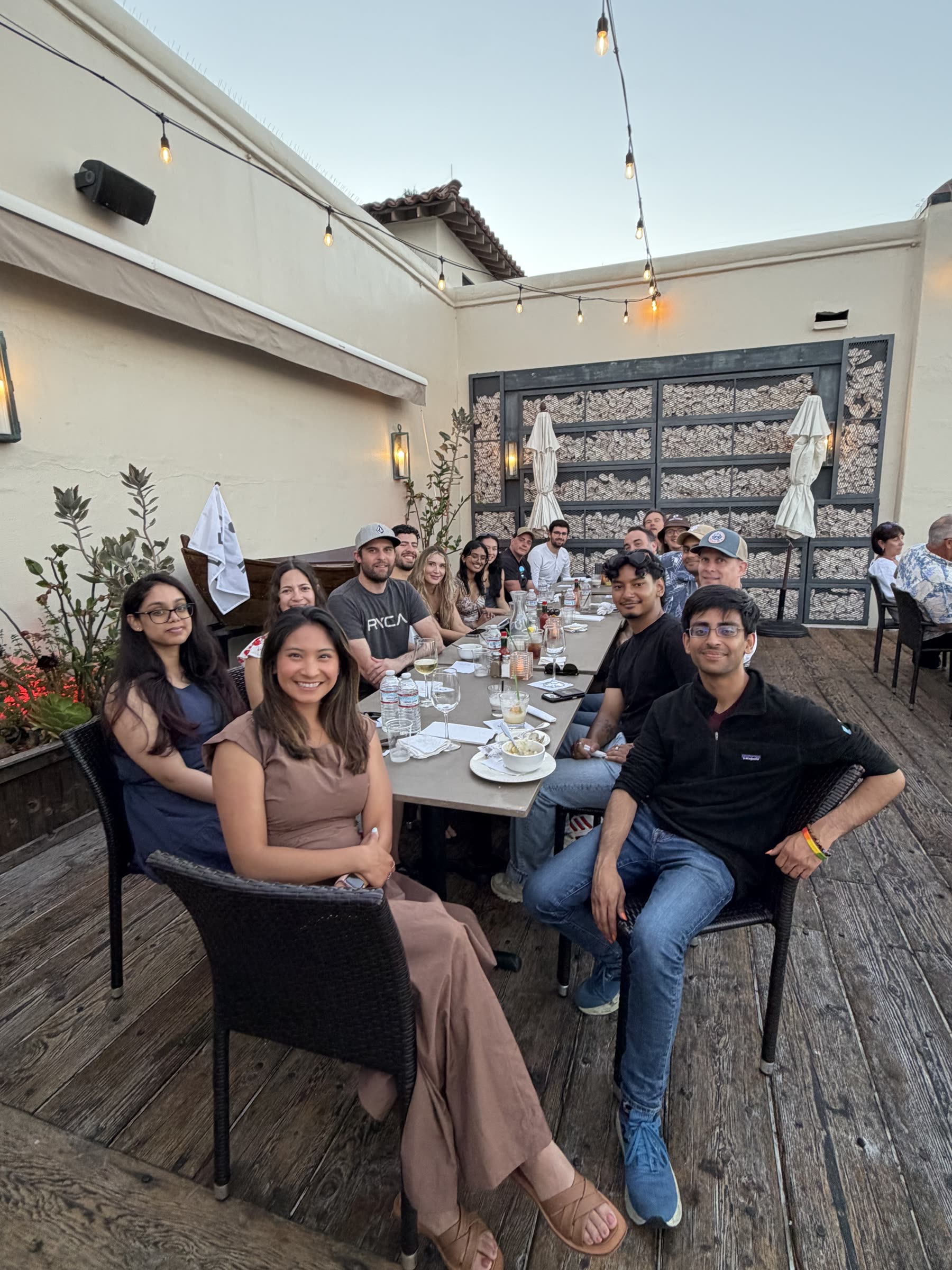 Team offsite dinner